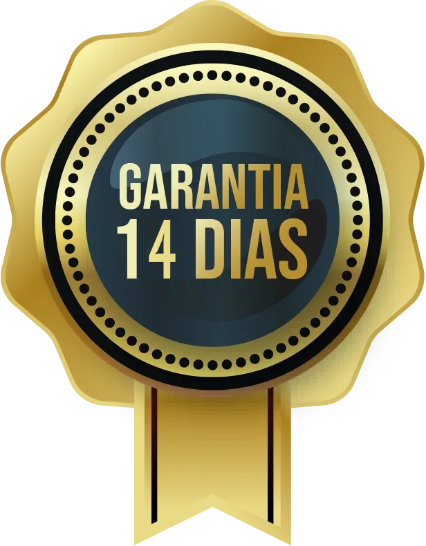 Selo de garantia incondicional de 14 dias